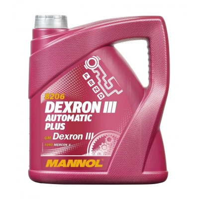 Abbildung von MANNOL Dexron III Automatic, Plus MN8206 4 Automatikgetriebeöl ATF Rot