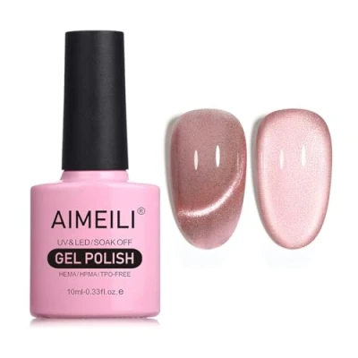 Abbildung von AIMEILI Cat Eye UV Gel, 10ml Gel Nagellack Nail Glitzer DIY Art Maniküre 735
