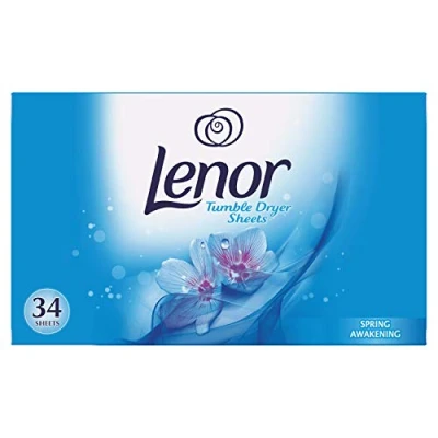 Abbildung von Lenor Wäschetrocknerlaken aus Stoff Frühlingserwachen, 34 Stück