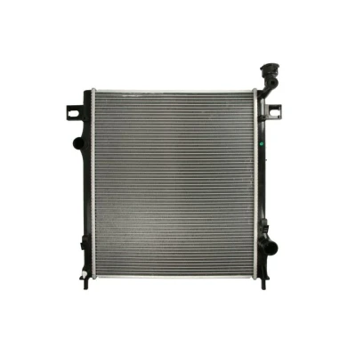 Abbildung von NRF 550037 Kühler, Motorkühlung Aluminium 600 505 26 Kühlrippen gelötet