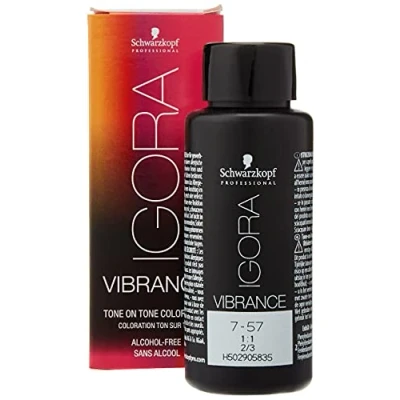 Abbildung von Schwarzkopf Professional Igora Vibrance Demi permanente Färbung 60 ml 7 57