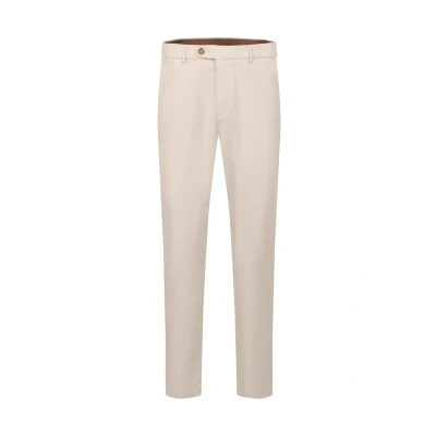 Abbildung von bugatti Tapered Chino, Herren, Größe: 35x30, Ecru
