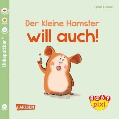 Abbildung von Baby Pixi (unkaputtbar) 112: VE 5 Der kleine Hamster will auch (5 Exemplare): Ein Buch ab 12 Monaten (112)