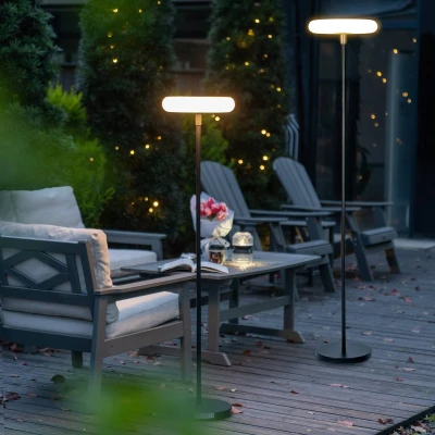 Abbildung von LUTEC LED Solarleuchte »LED Solar Aussenstehl. POPS«, 1 flammig, Leuchtmittel Board fest integriert