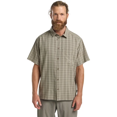 Abbildung von Jack Wolfskin Meseta Hemd, Herren, Größe: Medium, Check stone