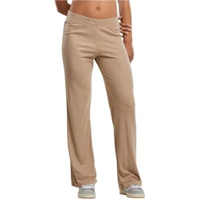 Abbildung von Urban Classics Stoffhose, Damen, Größe: XS, Beigemelange
