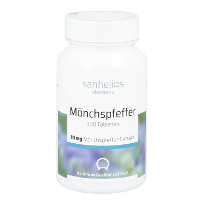 Abbildung von Sanhelios Mönchspfeffer 10 mg Tabletten