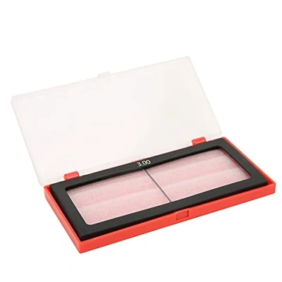Abbildung von Fafeicy Schweißglas Lupenlinse mit 3.0 Dioptrien, Lupen Augenschutz, 5 x 4 cm Objektivgröße, 3 mm Dicke, 11 5,5 1,5 Boxgröße (3.0)