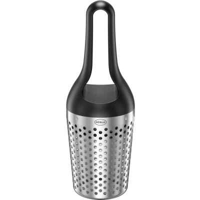 Abbildung von RÖSLE Kräuterdusche mit Wiegemesser, Schneider zum Waschen und Zerkleinern von Kräutern, Edelstahl 18/10, Polypropylen, spülmaschinengeeignet