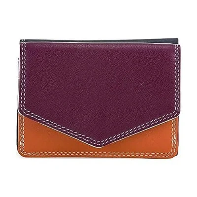 Abbildung von mywalit Leder Damen Geldbörse tri fold Purse Wallet 1268 136 Chianti