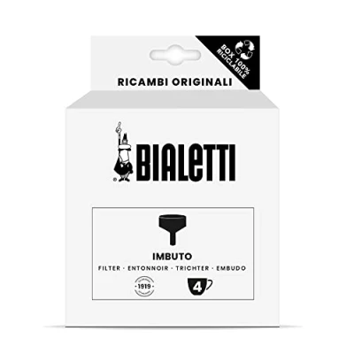 Abbildung von Bialetti Ricambi, Includes 1 Funnel Filter, Compatible with Moka Induction 4 cups