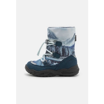 Abbildung von Superfit Jungen Glacier Warm Gefütterte Gore tex Schneestiefel, Blau 8010, 25 EU Weit