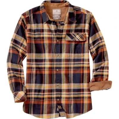 Abbildung von Legendary Whitetails Herren Buck Camp Flanell Langarm Plaid Button Down Freizeithemd Cordbündchen, Schottenkaro, 3X Groß