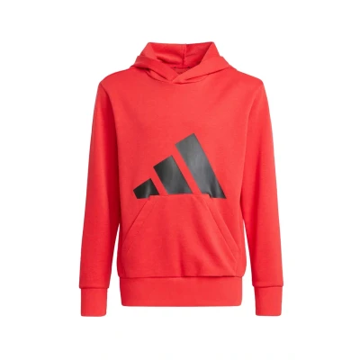 Abbildung von adidas Performance Essentials Kapuzenpullover für Kinder, Größe: 152, Pure ruby black