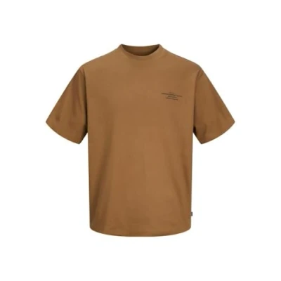 Abbildung von Jack &amp; Jones Premium Jprblachad CREW NECK TEE Tshirt print, Herren, Größe: Small, Nuthatch