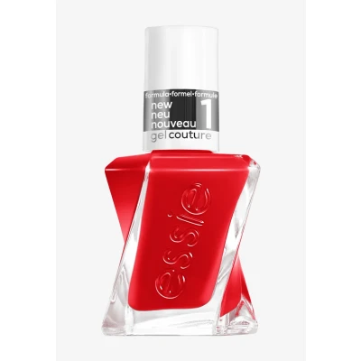 Abbildung von essie Gel by langanhaltender Nagellack mit glänzendem Finish, Maniküre ohne UV Licht, Couture, Farbe: Nr. 260 flashed, Rot, 1 x 13,5 ml
