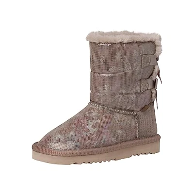 Abbildung von s.Oliver Snowboot/Winterstiefel für Kinder, Größe: 37, Beige comb Schuhe