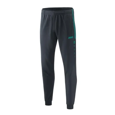 Abbildung von Jako Erwachsene Polyesterhose Competition 2.0, anthrazit/türkis, 3XL, 9218