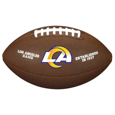 Abbildung von Wilson American Football NFL TEAM LOGO, Offizielle Größe, Mischleder