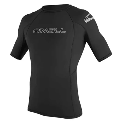 Abbildung von O&#039;NEILL Herren Uv Schutz Basic Skins S/S Crew Rash Vest, Black, L