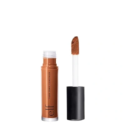 Abbildung von e.l.f. 16HR Camo Concealer, hoch pigmentiert, mit intensiver Deckkraft, mattes Finish, vegan &amp; tierversuchsfrei, Deep Cinnamon, 6ml