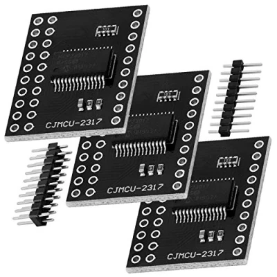 Abbildung von AZDelivery 3 x MCP23017 Port Expander 16 Bit I/O Bidirektional mit I2C Serieller Schnittstelle kompatibel Arduino inklusive E Book!