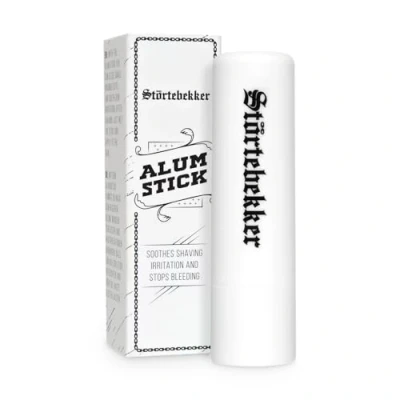 Abbildung von Störtebekker® Alaunstein/Alaunstift inkl. Rasur und Bartguide E Book Aftershave Blutstiller Beruhigt die Haut nach der wirkt antiseptisch Potassium Alum Block (Alaunstick)