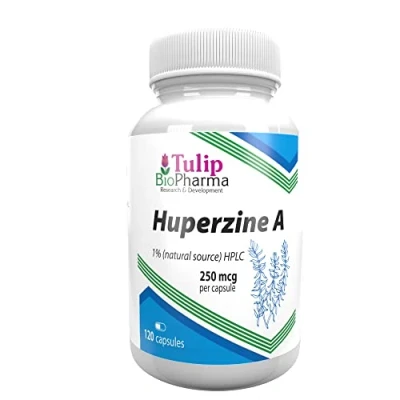 Abbildung von Huperzin A 250mcg 120 Kapseln, Laborgeprüft, Hochdosiert, frei von Gluten und GVO