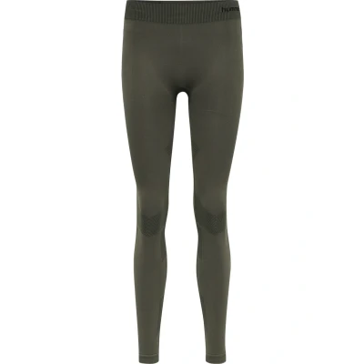Abbildung von Hummel First Seamless Tights, Damen, Größe: 34/36, Grape leaf