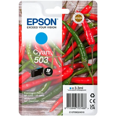 Abbildung von Epson 503 (C13T09Q24010) Cyan Druckerpatrone (Original)