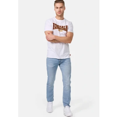 Abbildung von Lonsdale Classic Tshirt print, Herren, Größe: Medium, White