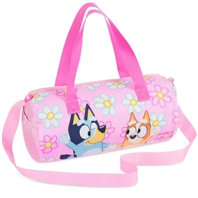 Abbildung von BlueY Sporttasche Kinder, Reisetasche Mädchen Weekender Geschenke für Kinder (Rosa)