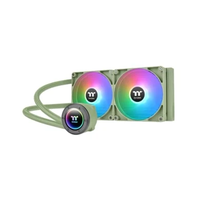 Abbildung von Thermaltake TH280 V2 ARGB Sync CPU Liquid Cooler Matcha Green Edition All In One