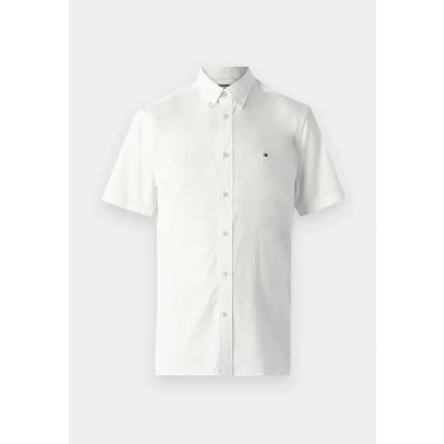 Abbildung von Tommy Hilfiger FLEX Solid Hemd, Herren, Größe: XS, Optic white