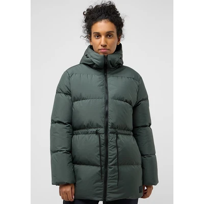 Abbildung von Jack Wolfskin Kirschallee Daunenmantel, Damen, Größe: Large, Slate green