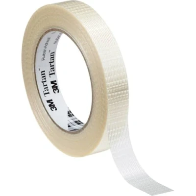 Abbildung von 3M Tartan Filament Klebeband Standard 8954 , 75 mm x 50 m, Transparent (12 er Pack)