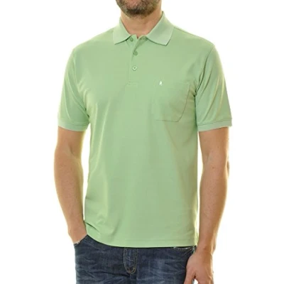 Abbildung von RAGMAN Herren Kurzarm Softknit Poloshirt XL, Apfel 032