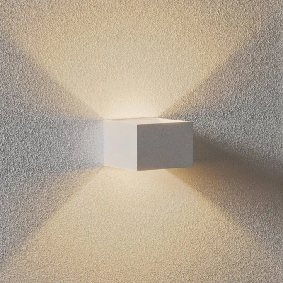 Abbildung von SLV LED Wandleuchte LOGS IN Innen Beleuchtung Wand, Treppen Haus, Flur, Wohnzimmer, Schlafzimmer Moderne Wandlampe innen, Design Strahler, Up Down Light Dim to warm, Inside, 3000K,