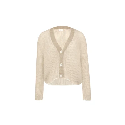 Abbildung von s.Oliver Black Label Strickjacke, Damen, Größe: 32, Helles türkis