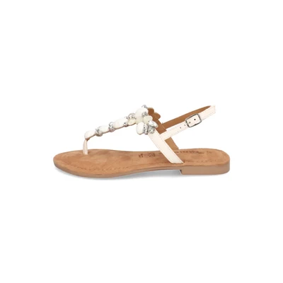 Abbildung von Tamaris Zehentrenner, Damen, Größe: 41, White comb Schuhe