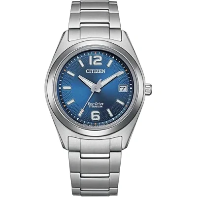 Abbildung von CITIZEN Damen Analog Quarz Uhr mit Titan Armband FE6151 82L