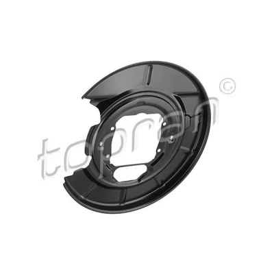 Abbildung von TOPRAN 503 349 Ankerblech Hinterachse links BMW: 5 Saloon