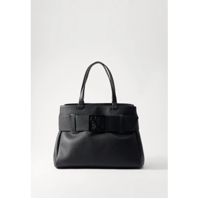 Abbildung von Armani Exchange Medium Shopping BAG Bag, Damen, Größe: One Size, Black