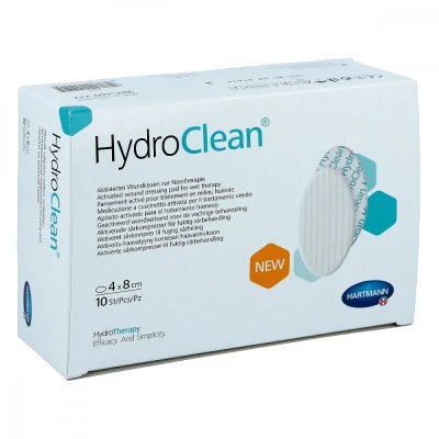 Abbildung von Hydroclean Kompressen 4x8 cm steril