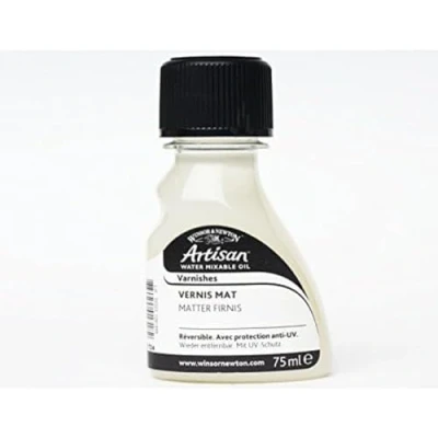 Abbildung von Winsor &amp; Newton 2621724 Artisan Öl Firnis für wassermischbare Ölfarben Matt Firnis, 75ml Flasche