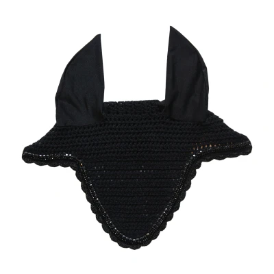 Abbildung von Kentucky Ohrnetz Long Stone &amp; Pearl Soundless Schwarz Warmblut