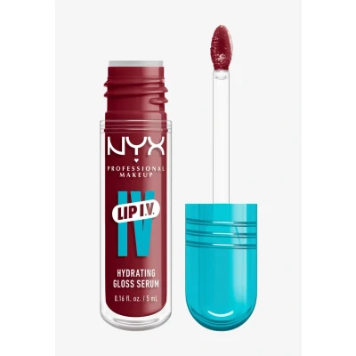 Abbildung von NYX Professional Makeup Gloss Serum Lip IV, Blush Rush, feuchtigkeitsspendender Lipgloss für glänzende Lippen im Wet Look, 5 ml