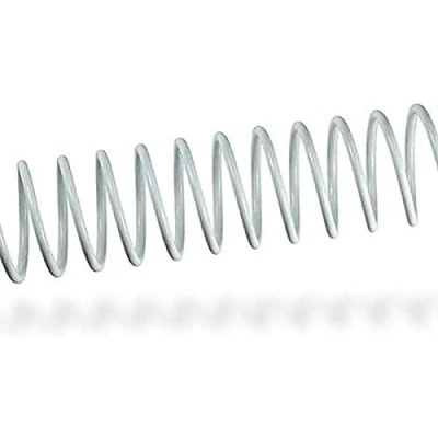 Abbildung von Fellowes 5113501 100 Stück Metallspiralen 20 mm, weiß