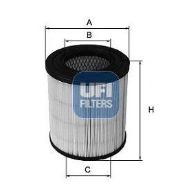 Abbildung von UFI 27.B31.00 Luftfilter 135, 135,0mm 119mm