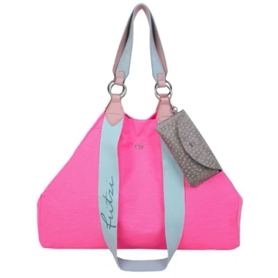 Abbildung von Fritzi aus Preußen IZZY SET Shopping Bag, Damen, Größe: One Size, Neon pink